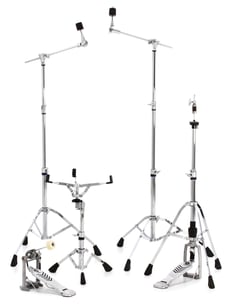 Yamaha HW780 Hardware Pack  - Conjunto de Hardware, Pedal de Bateria Baixo FP-7210A B, Suporte para tarola SS740A, Suporte Hi-Hat HS740A, 2x suportes de lança de prato CS755, Todos os estandes possuem pernas simples para estabi...
