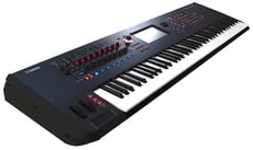 Yamaha Montage 8  - 88 teclas com ação de martelo, Síntese de controle de movimento com geração de som FM-X e AWM2 - cada 128 vozes, 1920 Apresentações predefinidas, 640 apresentações do usuário, 5.120 apresentações d...