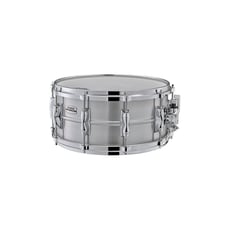 Yamaha  Recording Custom RAS1465 Snare - Alumínio 14 x 6,5., A nova adição da linha de caixas de metal à série Recording Custom representa a adição das melhores caixas de bateria da Yamaha, usando a valiosa contribuição de Steve ao máximo...
