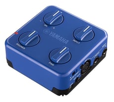 Yamaha Session Cake SC02  - Monitorar fontes de entrada via fones de ouvido, 2 x entradas Hi-Z de 1/4 , Entrada XLR para um microfone dinâmico, Entrada Auxiliar de 3.5mm para Smartphone ou Tablet, Saída headphone de 3,5 mm, M...