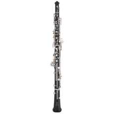 Yamaha YOB-431 Oboe  - Sistema simplificado de conservatório, Semi automático, Chave de oitava, 3ª Chave de oitava, Chave de Fá mão esquerda, Chave auxiliar Fá ressonância, 