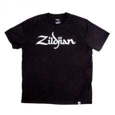 Zildjian  Classic Logo T-shirt, Medium - Tamanho: Médio, Material: mistura de poliéster / algodão, Ajuste: relaxado, Instruções de cuidado: Lavar à máquina, secar na máquina, 
