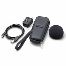 Zoom  SPH-1n B-Stock - Pacote de acessórios, Adequado para gravador digital Zoom H1n, Conjunto composto por:, Pára-brisas, Sacola, Unidade de alimentação USB, 