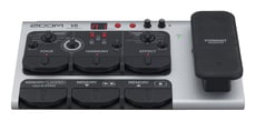 Zoom V6  B-Stock - O Zoom V6 possibilita o acesso a mais de 10 efeitos de nível profissional com 40 patches predefinidos, Uso simultâneo de até três efeitos das secções Voice, Harmony e Effect, Inclui microfone shotg...