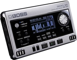 BOSS MICRO-BR BR-80 <b>Gravador Multipistas</b> com Efeitos, Caixa Ritmos e USB - BOSS MICRO-BR BR-80 Gravador Multi-Pistas Portátil com Porta USB, Processador Multi-Efeitos + Caixa Ritmos + Afinador + Microfones, 3 Modos de Gravação: MTR, eBAND, LIVE REC + Cartão SDHC, MODO MTR...