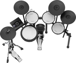 Roland TD-17KVX <b>Platinum</b> E-Drum Double Mesh Head Kit - Bateria Elétrica Roland TD-17KVX com Peles Mesh Head Duplas, Modulo TD-17 + 310 Sons + 50 Kits Preset + 50 User + Tarola PDX-12, Importação ficheiros WAV + Bluetooth + Porta USB + Cartão SDHC, CAMP...