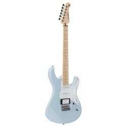 Yamaha Pacifica 112VM, Ice Blue  - Corpo em Alder (amieiro), Braço em Maple, Escala em Maple, Perfil do braço: C, Raio do braço: 350mm, Escala: 648 mm (25.5), 