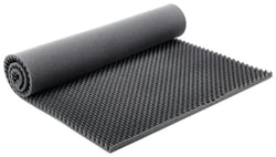 Adam hall Absorvente de Espuma Acústica 30mm  - Adam hall Absorvente de Espuma Acústica 30mm, Para o isolamento acústico de salas, Espessura do material: 30 mm, Tamanho: 200 x 100 cm, Cor: cinza, 