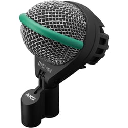 AKG D 112 MKII  - Microfone para bateria AKG D 112 MKII, Diafragma grande microfone dinâmico com integrado flexível montagem e baixo volume de câmara de ressonância, Microfone dinâmico - padrão polar cardióide, Resp...