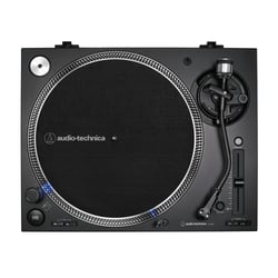 Audio Technica AT-LP140XP Black  - Plataforma giratória com Direct Drive, Gira-discos profissional e manual com acionamento direto, Motor poderoso, Plataforma giratória de baixa ressonância e com amortecimento de vibrações em alumín...