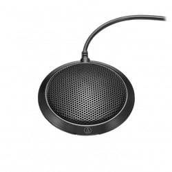 Audio Technica ATR4697-USB   - Microfone de mesa condensador omnidirecional, Ideal para reuniões e teleconferências, Conecta-se a computadores, tablets, smartphones e outros dispositivos, O padrão de captação omnidirecional ofer...