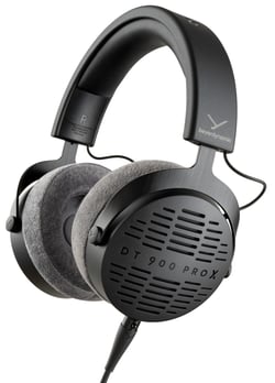 Beyerdynamic  DT 900 PRO X - Dinâmico, Abertos, Circumaural, Driver STELLAR.45, Impedância: 48 Ohm, Nível de pressão sonora: @1 mW / 500 Hz 100 dB SPL, 