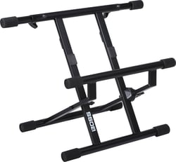 BOSS BAS-1 Suporte para Amplificador Guitarra e Baixo - BOSS BAS-1 Suporte Premium para Amplificadores Guitarra e Baixo, Design com Inclinação ajustável e Braço Telescópico de apoio único, Compatível com grande variedade de amplificadores guitarra e bai...