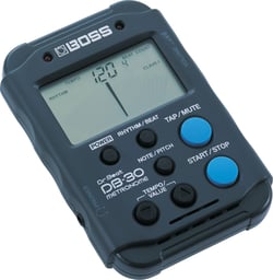 BOSS DB-30 Dr. Beat <b>Metrónomo Patterns Ritmo</b> - BOSS DB-30 Metrónomo Digital Equipado com Patterns de Ritmo, 24 Variações Batimentos + 12 Tons Cromáticos + Saída Auscultadores, 9 Patterns de Ritmo + 2 Indicadores LED de Tempo + Função TAP Tempo,...
