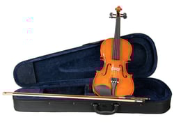  Cremona Cervini HV-100 4/4  - Violino Cervini by Cremona HV-100, Tamanho 4/4, Spruce top, Maple b&s, Inclui estojo e arco, Inclui Resina, 
