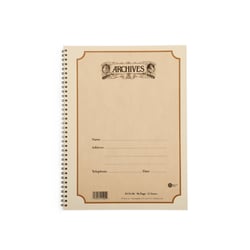 D´Addario  Caderno Pautado Espiral Archives Manuscript B12S-48 - 48 páginas, 12 pautas por página, Encadernação em espiral, Possibilidade de utilização das pautas em várias opções, O equilíbrio pH do papel assegura alta qualidade e longa duração, Preparado e imp...