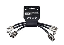 Dunlop MXR 6IN PATCH CABLE 3-PACK  - Esses cabo são aprovados pelo MXR para um tom limpo e puro., 