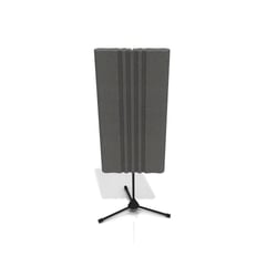 EQ Acoustics   FreeSpace  - Para montagem horizontal / vertical em um suporte de microfone padrão (suporte não incluído), Ideal para alterar as condições de gravação, Sem instalação fixa - portanto, perfeito para estúdios, pr...