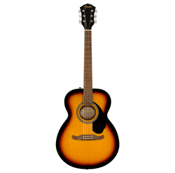 Fender  FA-135 Concert WN Sunburst - Série alternativa, Design: Concerto, Traseira e laterais: Basswood, Tampo: Abeto, Pescoço: Nogueira, Fretboard: Walnut, 