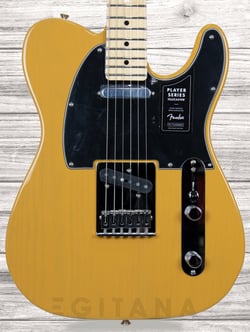 Fender LTD Player Tele Butterscotch 51 Nocaster Pickups Limited Edition - Guitarra edição limitada, Corpo em Alder (amieiro), Braço em Maple, Escala em Maple, Perfil do braço: Modern C, Raio do braço: 241mm (9.5), 