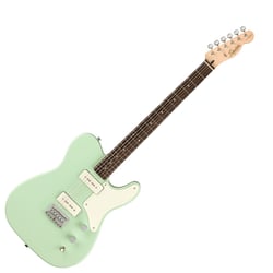 Fender  Squier Para. Barit. Cabr. Tele SFG - Corpo de álamo, Braço em maple parafusado, escala Laurel, Inlays de escala de ponto perolado, Perfil do pescoço: C, Comprimento da escala: 686 mm (27,01), 