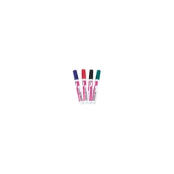 Fuzeau  Marcadores 3053 para Quadro Branco Pautado (4 cores) - Idade: para crianças a partir dos 4 anos, Actividade: brincar com música, Ponta: biselada, Cores: preto, vermelho, azul e verde, 