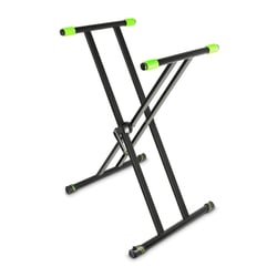 Gravity KSX 2  - Design robusto e durável, Manuseamento ergonómico, Pontos de conexão reforçados, Anéis de cor intercambiáveis (Preto), Incluindo o pé de nivelamento Varifoot® para compensar o solo irregular, 