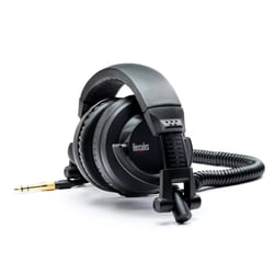 Hercules DJ HDP DJ45  - Auscultadores para DJ, Fechado, Auriculares pivotantes: cada fone de ouvido gira através de 2 eixos: Vertical: gira 90 ° para ajustar-se a qualquer posição; Horizontal: gira +/- 180 °, Sensibilidad...