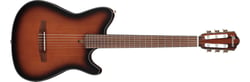 Ibanez  FRH10N-BSF - Construção: FRH, Tampo: abeto Sitka maciço, Corpo: Sapele, Costas do corpo: Sapele, Com fraque, Pescoço colado: Nyatoh, 