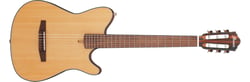 Ibanez  FRH10N-NTF - Construção: FRH, Tampo: abeto Sitka maciço, Corpo: Sapele, Costas do corpo: Sapele, Com fraque, Pescoço colado: Nyatoh, 