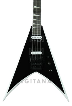 Jackson JS32 King V AH BK  - King V Model, Body: Poplar, Neck: Maple, Neck attachment: Bolt-on, Fretboard: Amaranth, Compound fretboard radius: 305 (12) -406.4 (16) mm, 