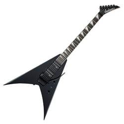 Jackson JS32 King V Gloss Black  - Corpo em Poplar, Braço em Maple, Escala em Amaranth, Perfil do braço: Speed Neck, Raio do braço: Compound Radius 304.8 mm to 406.4 mm (12-16), Escala: 648 mm (25.5), 