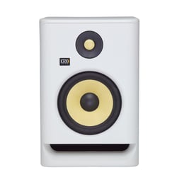 KRK Rokit RP7 G4 White Noise  - Woofer de aramida de vidro de 6,5 , Tweeter de aramida de vidro de 1 , Amplificador classe D 145 watts com dois amplificadores: tweeter de 48 watts, woofer de 97 watts, Nível máximo: 110 dB, Faixa ...