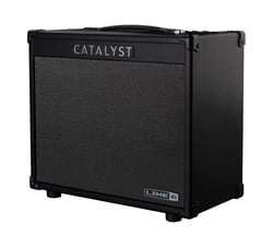 Line6  Catalyst 60  - Potência nominal: 60 Watts, Número de canais: 2, Tamanho do alto-falante: 12, Projetos de amplificadores: 6, Efeitos integrados: seções dedicadas de reforço e reverberação (6 tipos de reverberação)...