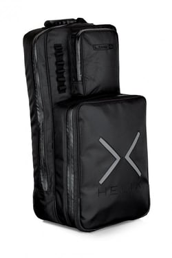 Line6 Helix Backpack  - Saco almofadado para Helix, Material: almofadado de espuma e revestimento protetor de malha, 2 Correias de mochila armazenáveis, Asas de transporte robustas de borracha moldada, Fechos de correr re...