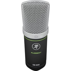 Mackie EM-91CU  - Shockmount, cabo USB, Software profissional Pro Tools First e Waveform OEM, 39 plug-ins poderosos, incluindo equalizadores, compressores, reverbs e limitadores, Recursos, Obtenha excelentes resulta...