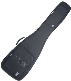 Marcus Miller  Gigbag M Series  - Gigbag para baixo elétrico, Adequado para baixos elétricos da série Marcus Miller M, 20 mm acolchoamento, Referência externa: Nylon, Forro interno: Flanela, Alça acolchoada, 