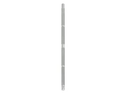 Meinl MC-R1  - Rod Straight, comprimento: 26 cm,, grande variedade de hastes pode conter pandeiros,, chocalhos, sinos, blocos e pratos,, diâmetro: 9,5 mm, 