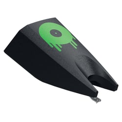 Ortofon DJ Concorde Mix MKII Spare Stylus  - Agulha de Reposição, Para o sistema Concord Mix MKII, Corte esférico, Tensão de saída: 6 mV, Faixa de freqüência: 20 - 20.000 Hz, Adequado para arranhar e back-up, 