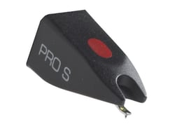 Ortofon DJ Stylus Pro S  - Agulha de Substituição, Sistema PRO S, Cor: Preto, Tensão de saída a 1000 Hz, 5 cm / seg. Balanço de canal de 5 mV a 1 kHz 2 dB, Separação do canal a 1 kHz 20 dB, Separação do canal a 15 kHz 15 dB,...