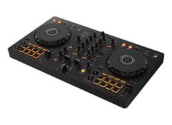 Pioneer DJ DDJ-FLX4 - Controlador de DJ de 2 canais para múltiplas aplicações de DJ (preto), Software rekordbox para Mac/Windows, rekordbox para iOS/Android, Serato DJ Lite, Serato DJ Pro(Licença/subscrição não incluída...