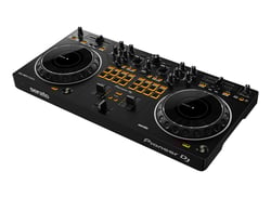 Pioneer DJ  DDJ-REV1  - Novo layout estilo batalha, Bigger jog wheels, Lever FX, Tracking Scratch: Uma mão extra para o scratching, Áudio misto do microfone: Adicione facilmente a sua voz enquanto realiza streaming, Integ...
