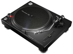 Pioneer DJ PLX-500-K  - Gira-discos profissional de Dj Pioneer PLX-500-K, Método de acionamento, Tipo servo direct drive, Prato de Alumínio fundido, diâmetro: 332 mm, Motor de corrente contínua trifásico, Sistema de trava...