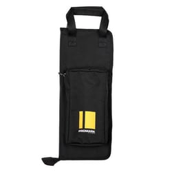 Pro Mark  Everyday Stick Bag PRO-PEDSB  - Comporta aproximadamente 10 pares de baquetas de bateria, Punhos ergonómicos, Bolso frontal grande com zíper, Dois suportes suspensos para surdos de chão, Nylon resistente a intempéries durável, 