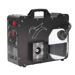 SDJ Color smoke 900 FC - Efeito de fumo geyser 6 LED RGB full color, 1 configuração DMX disponível: 7 canais, Controlo independente de saída de fumo e leds, Protocolo USITT DMX 512, Controlador remoto rádio incluído, Modo ...