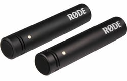 Rode M5 MP  - 1/2 cápsula, Padrão polar: cardióide, Faixa de freqüência: 20 Hz - 20 kHz, Impedância de saída: 200 Ohm, Max. 140 dB SPL, Conversor de impedância JFET, 