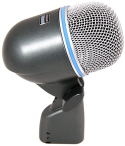 Shure Beta 52A  - Tipo - Dinâmico, Resposta de Frequência - 20 a 10,000 Hz, Padrão polar - Supercardioid, Impedância de saída - EIA classificada a150 Ω(45 Ωreal), Sensibilidade - a 1kHz, tensão de circuito aberto -6...