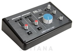 SSL 2+ 2-Channel USB Audio Interface  - Inspirado no console da series SSL4000, Conversores AKM de 24 bits / 192 kHz, Dois pré-amplificadores de microfone, Dois amplificadores de auscultador com mix de monitor independente, E / S MIDI e ...