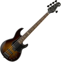Yamaha  BB735A DCSG RW - Modelo: 5 cordas, Corpo de 3 peças: Alder / Maple / Alder, Braço: Maple / Mogno, Escala: Rosewood (Dalbergia latifolia), Escala: 864 mm (escala longa), Trastes: 21 médios, 