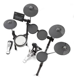 Yamaha DTX482K B-Stock  - 287 Sons, 10 Kits, 3 Timbalões, 3 Suportes de Pratos, Tarola de silicone de 3 zonas (XP80), Metrónomo (30-300BPM), 